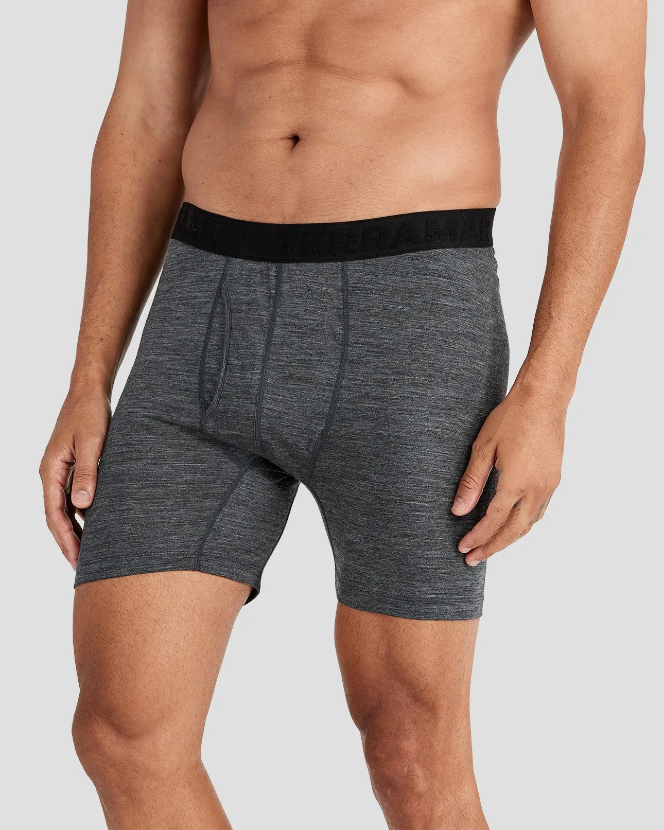 1.0 Men's All-Season Merino Wool Boxer Briefs