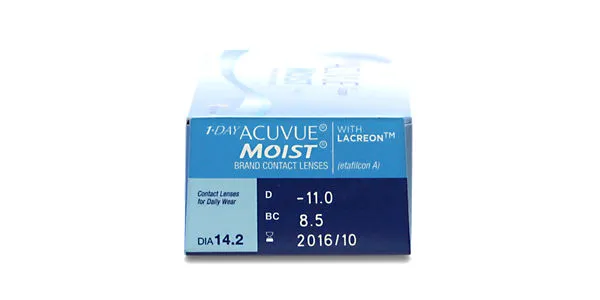 Acuvue : Acuvue 1 Day Moist - Daily 90 Pack