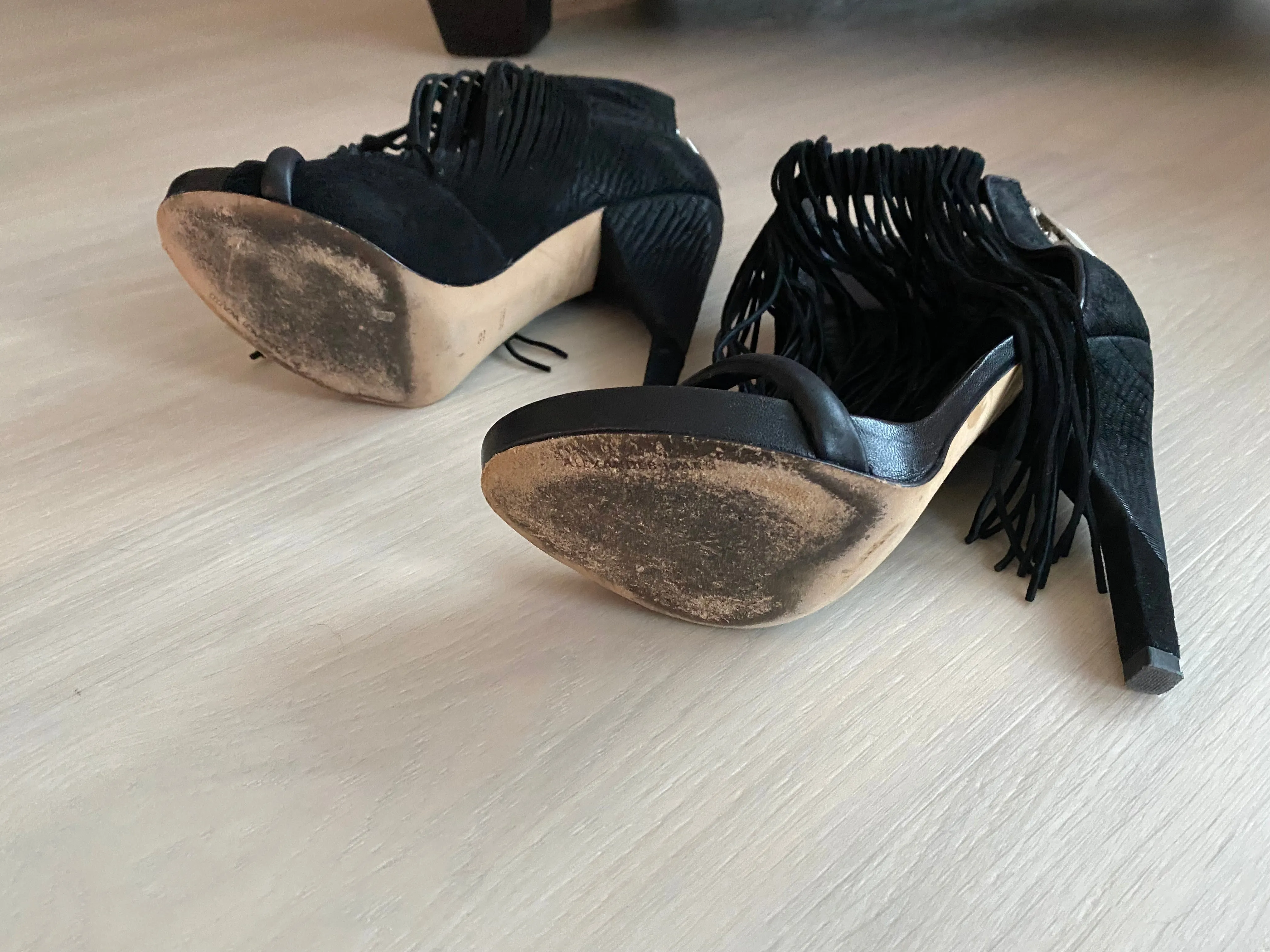 Alexander Wang Fringe Heels