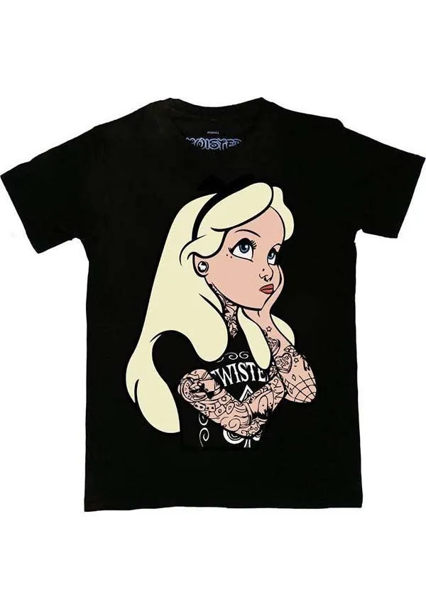 Alice In Wonderland Tattoo | T-SHIRT