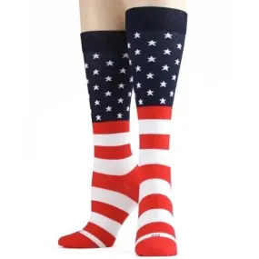 American Flag Women's Compression Socks