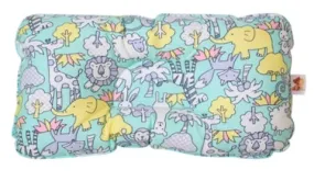 Animal Kingdom Pastel Green -  Babycuddle Head Pillow