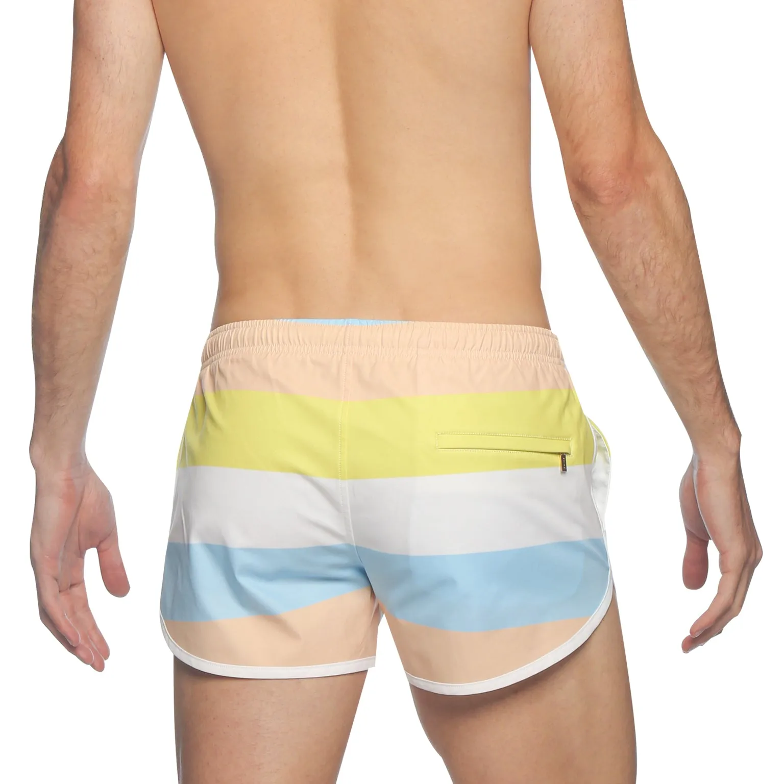 Aranciata Puglia Stripes 3" Runner Swim Trunk