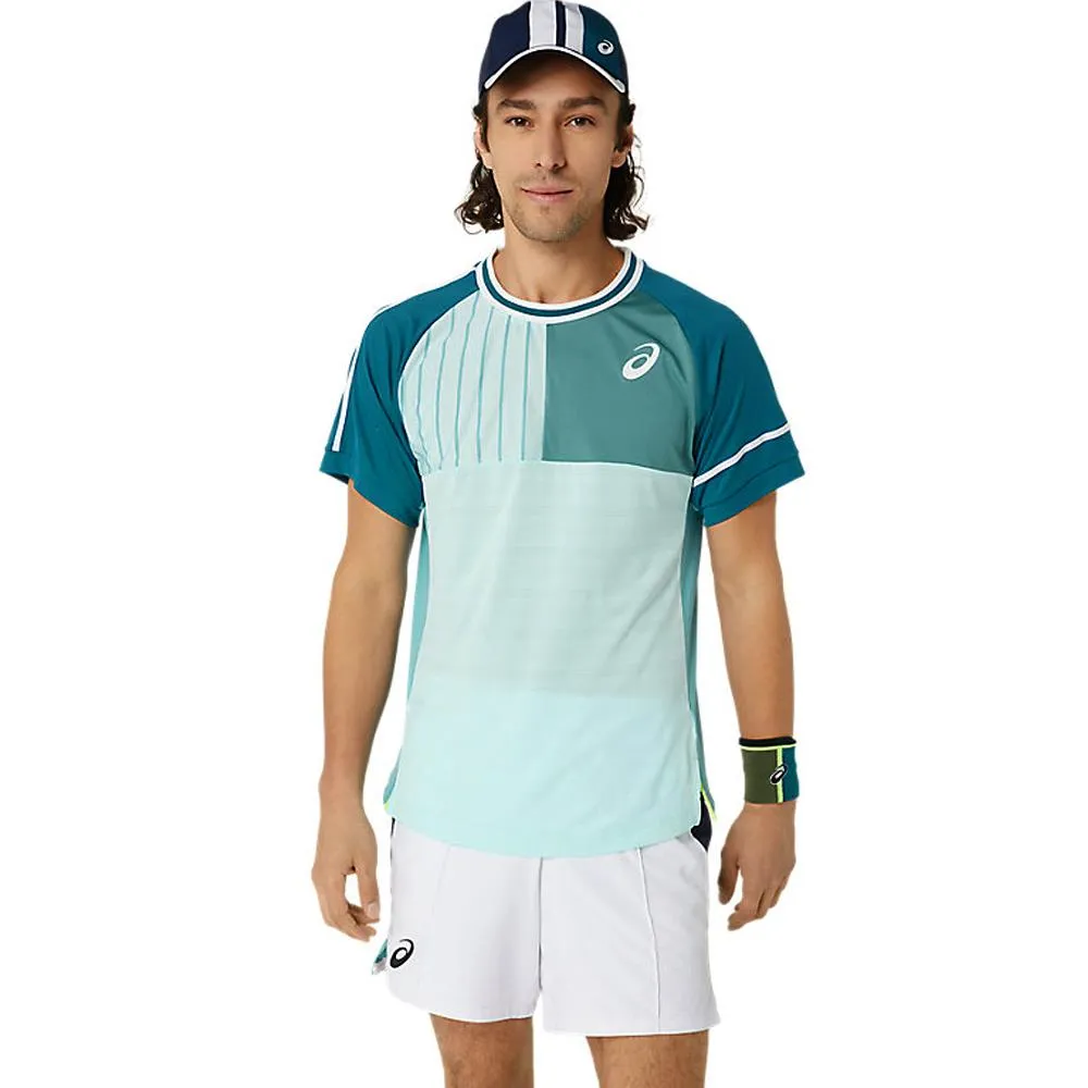 Asics Men's Match Short Sleeve - Aquamarine