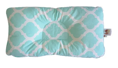 Babycuddle Head Pillow - Quarterfoil in Green