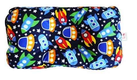 Babycuddle Head Pillow - Rocket Ships