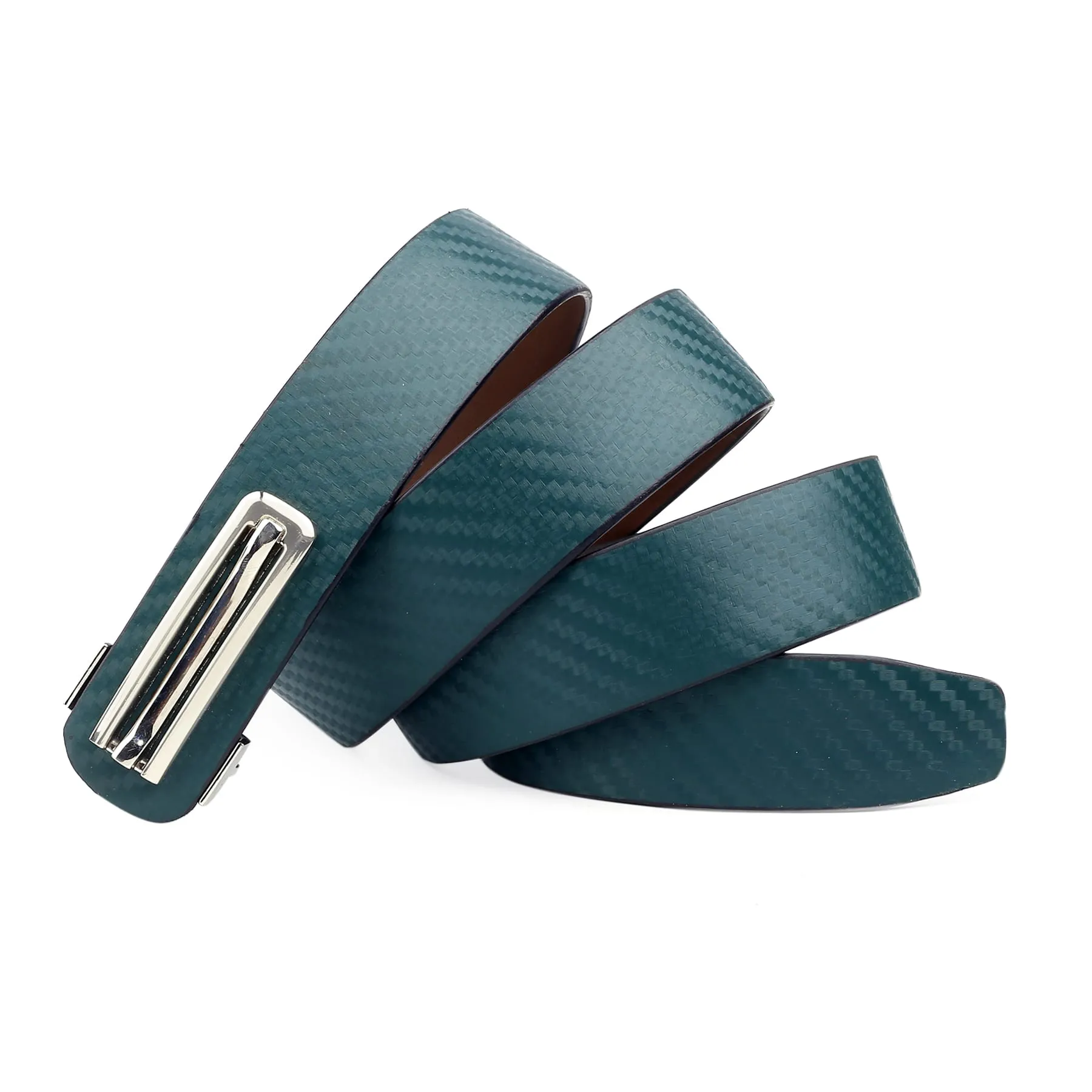 Bacca Bucci Men Belt with 3D texture and Nickle free Pin buckle