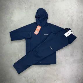 Berghaus Skelbo Jacket/ Pants Tracksuit Set Navy Blue