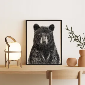 Black Bear Portrait