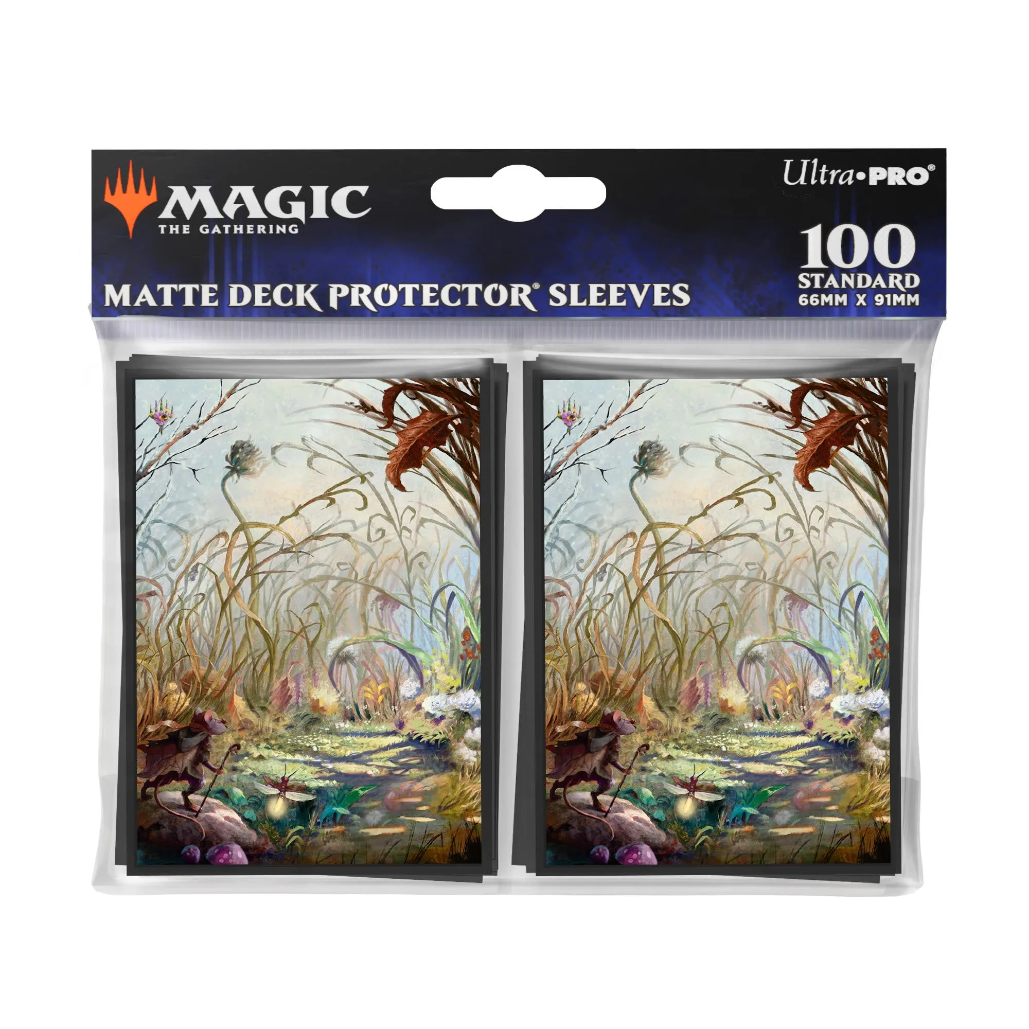 Bloomburrow Season Lands: Plains (Summer) Deck Protector Sleeves (100ct) White for Magic: The Gathering