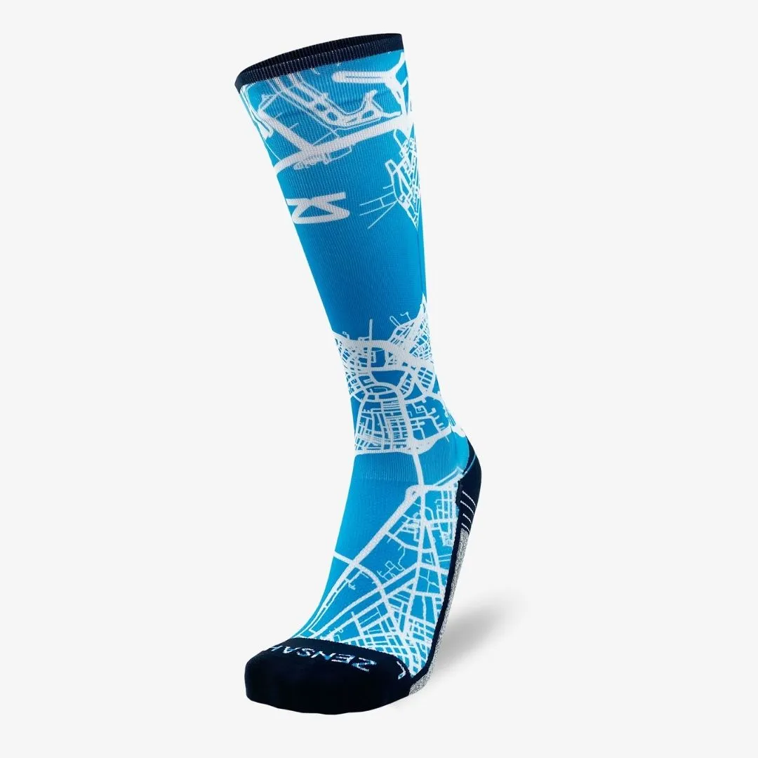 Boston Map Compression Socks (Knee-High)