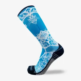 Boston Map Compression Socks (Knee-High)