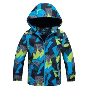 Boys' Fashion Casual Padded Windproof Jacket