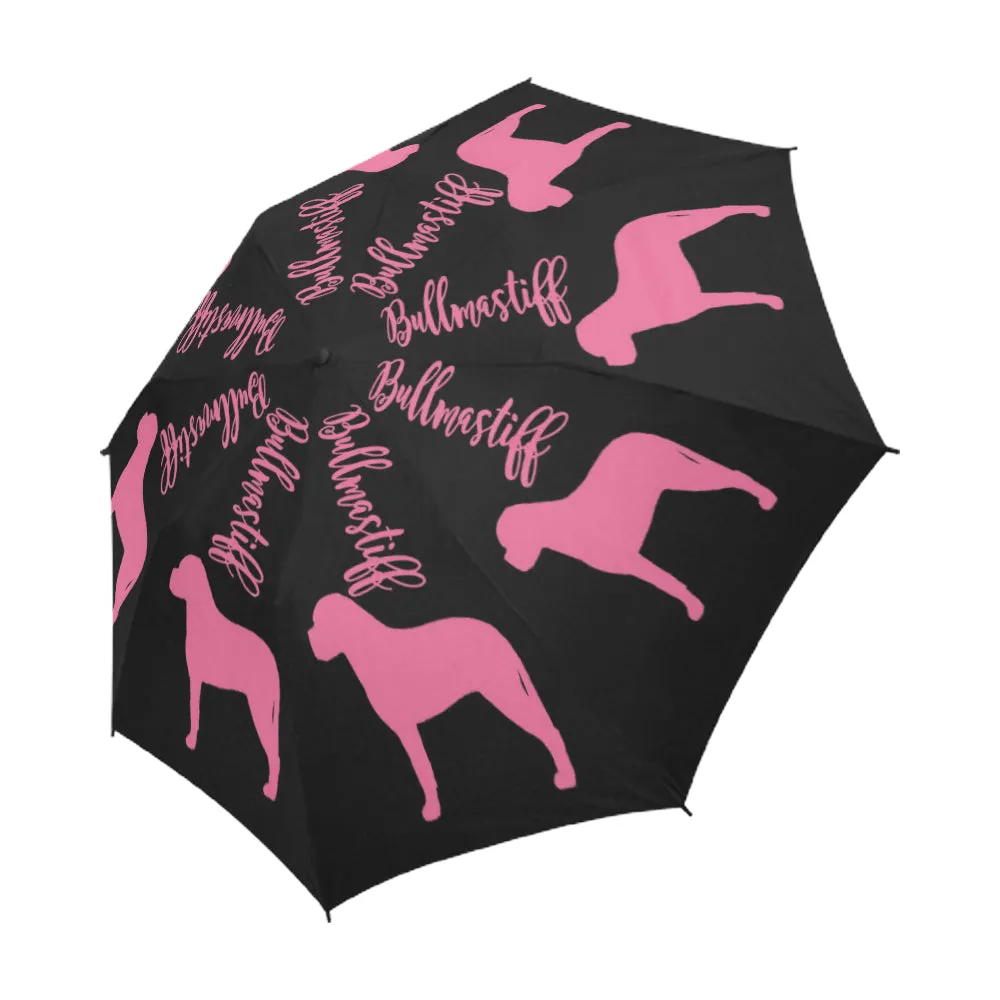 Bullmastiff Umbrella Semi-Automatic Foldable