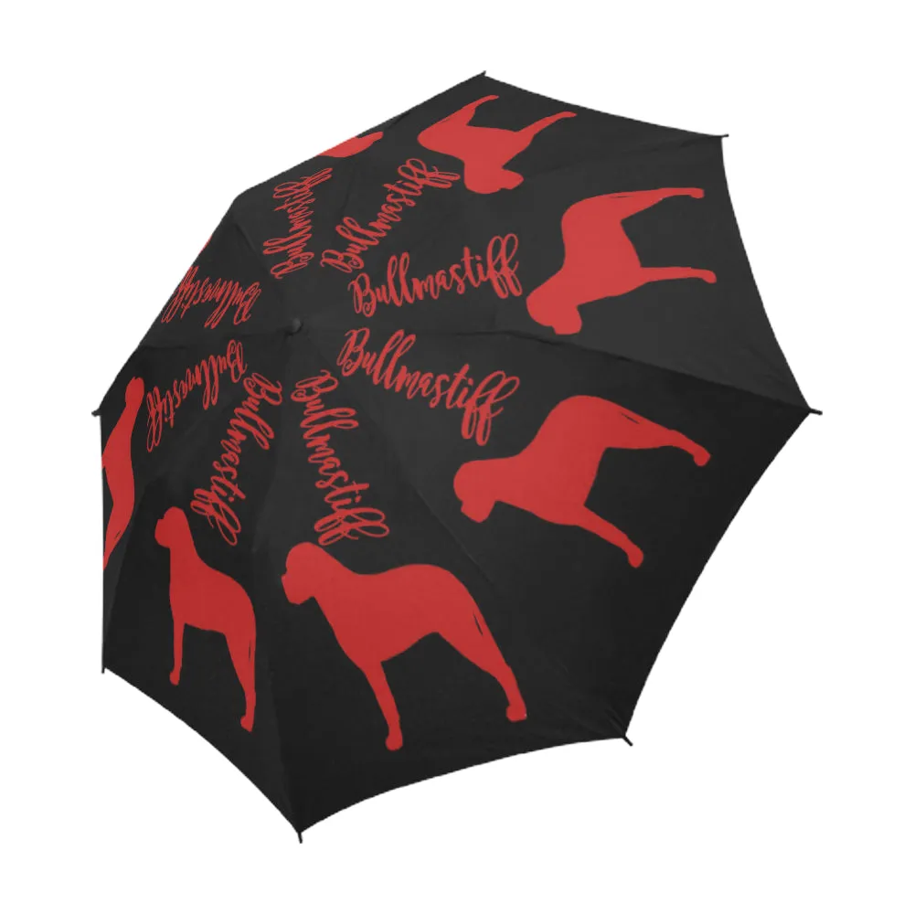 Bullmastiff Umbrella Semi-Automatic Foldable