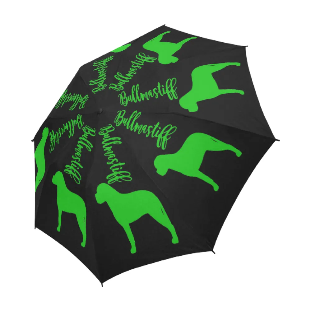 Bullmastiff Umbrella Semi-Automatic Foldable