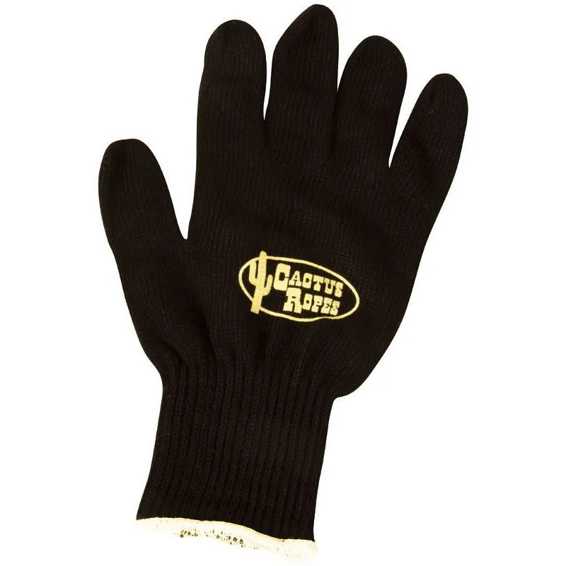 Cactus Black Cotton Rope Glove