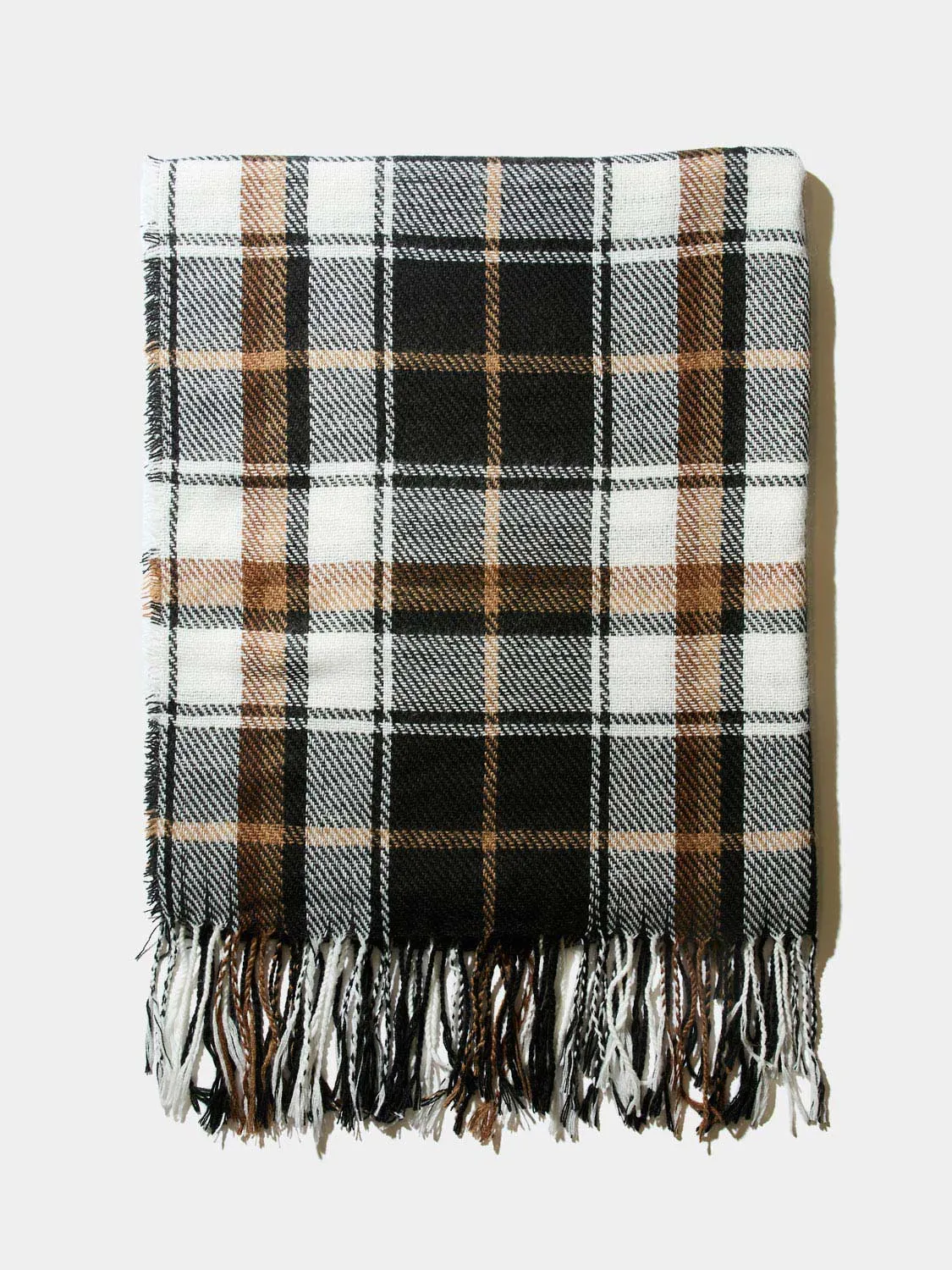 Checked Scarf