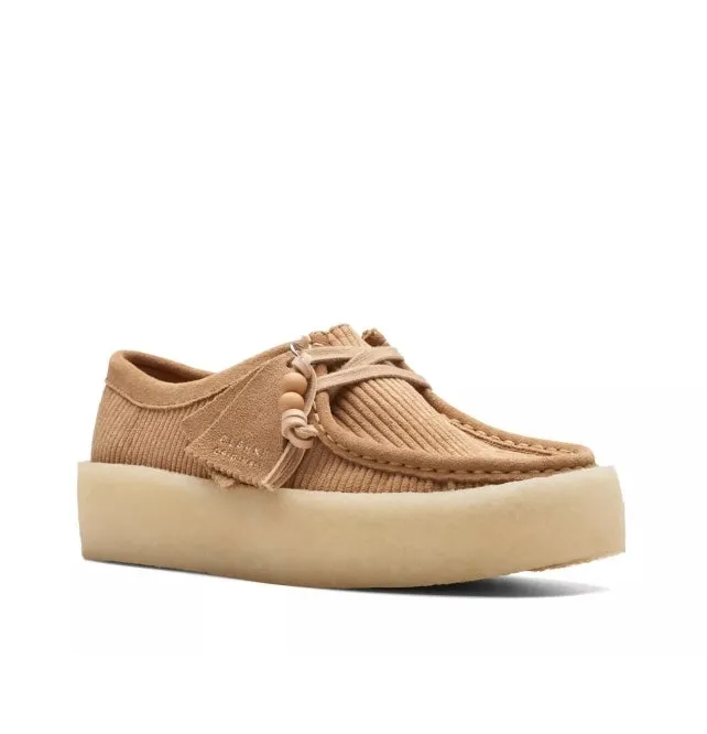 Clarks Women's Wallabee Cup Tan Cord 26174006