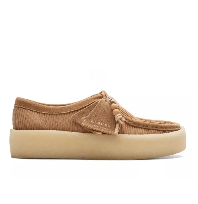 Clarks Women's Wallabee Cup Tan Cord 26174006