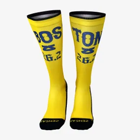 Classic Boston 26.2 Compression Socks (Knee-High)