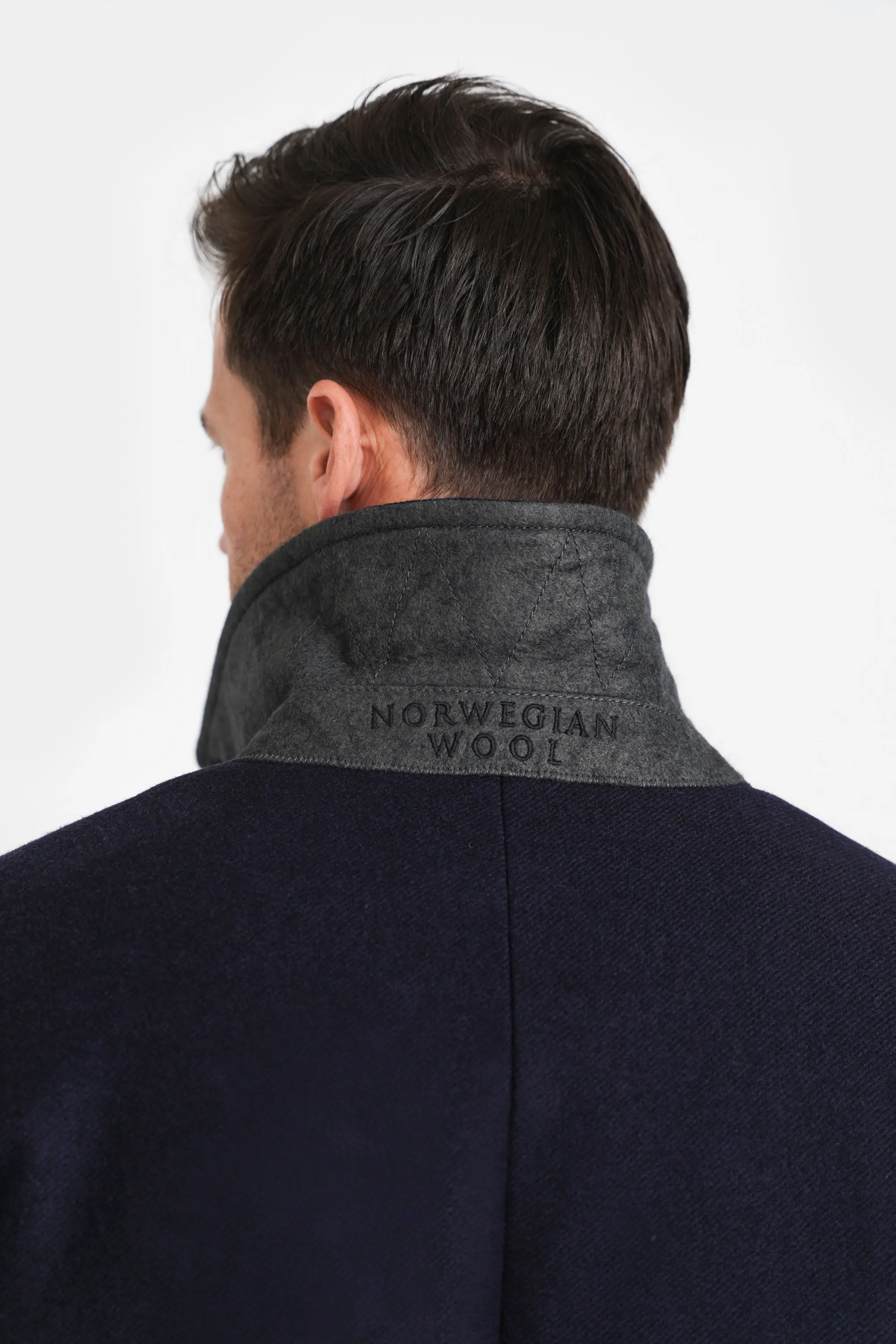 Classic Wool Peacoat, Navy