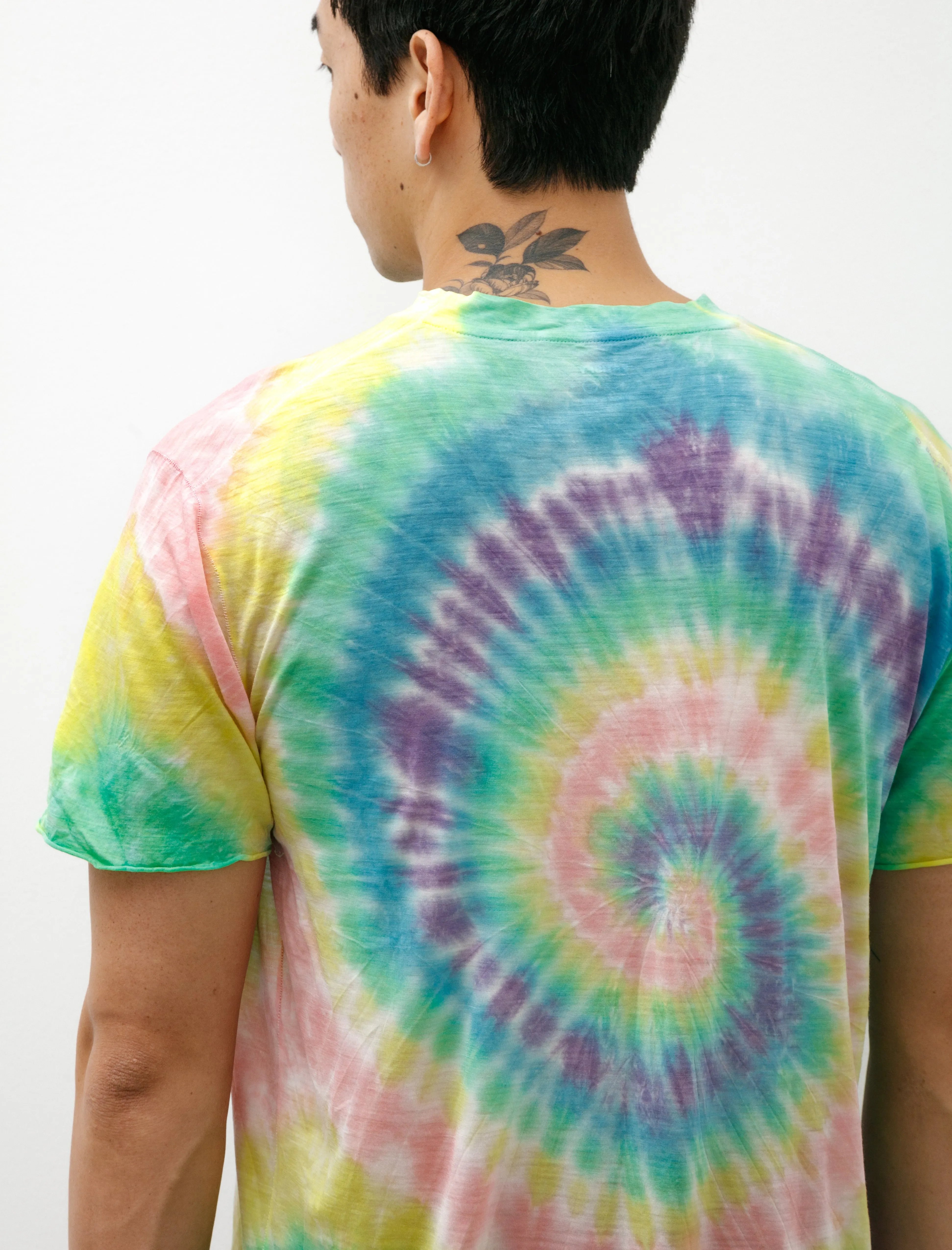 CloudMerino T-Shirt Tie Dye Psychedelic