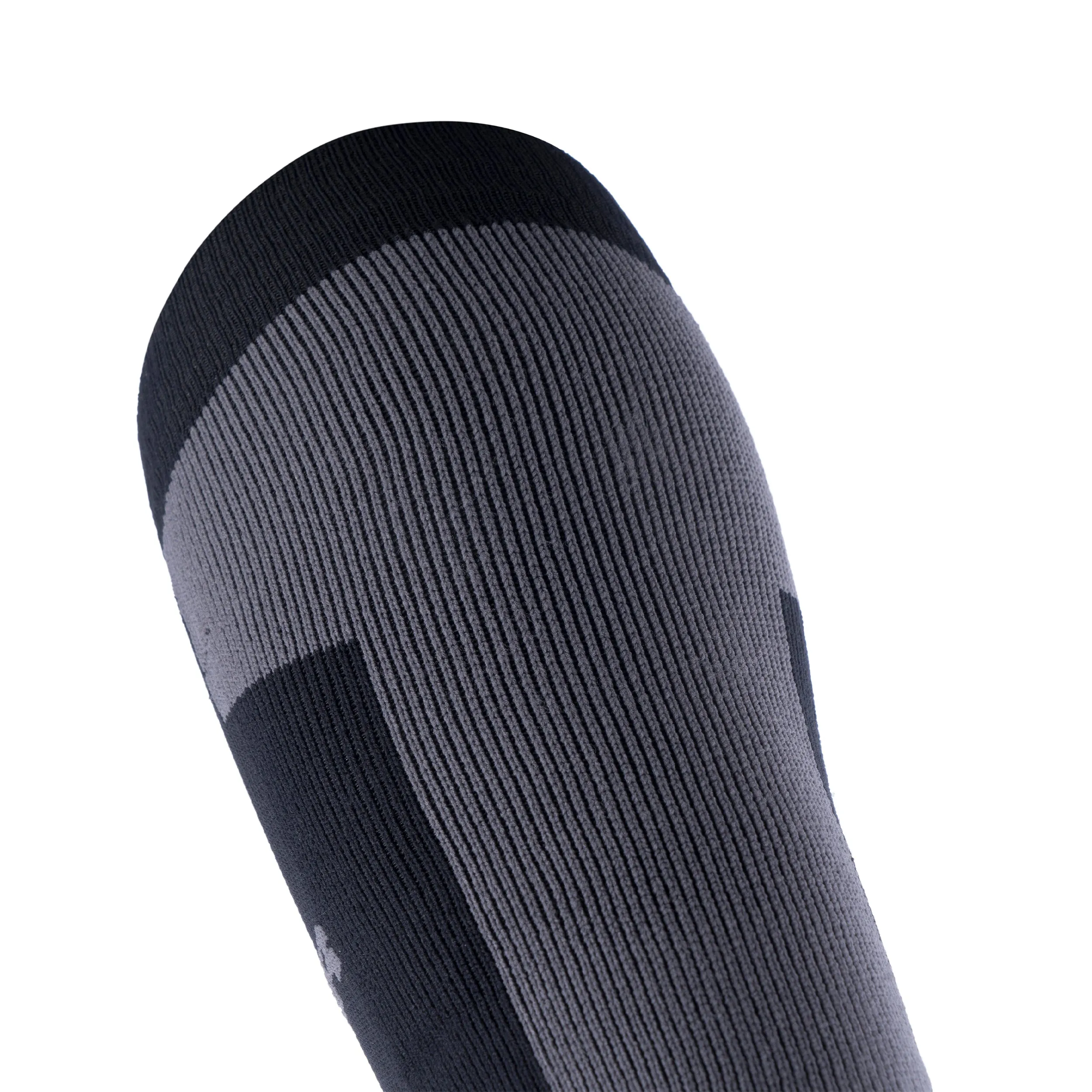 Compression Calf Sleeves (Black/Gray)