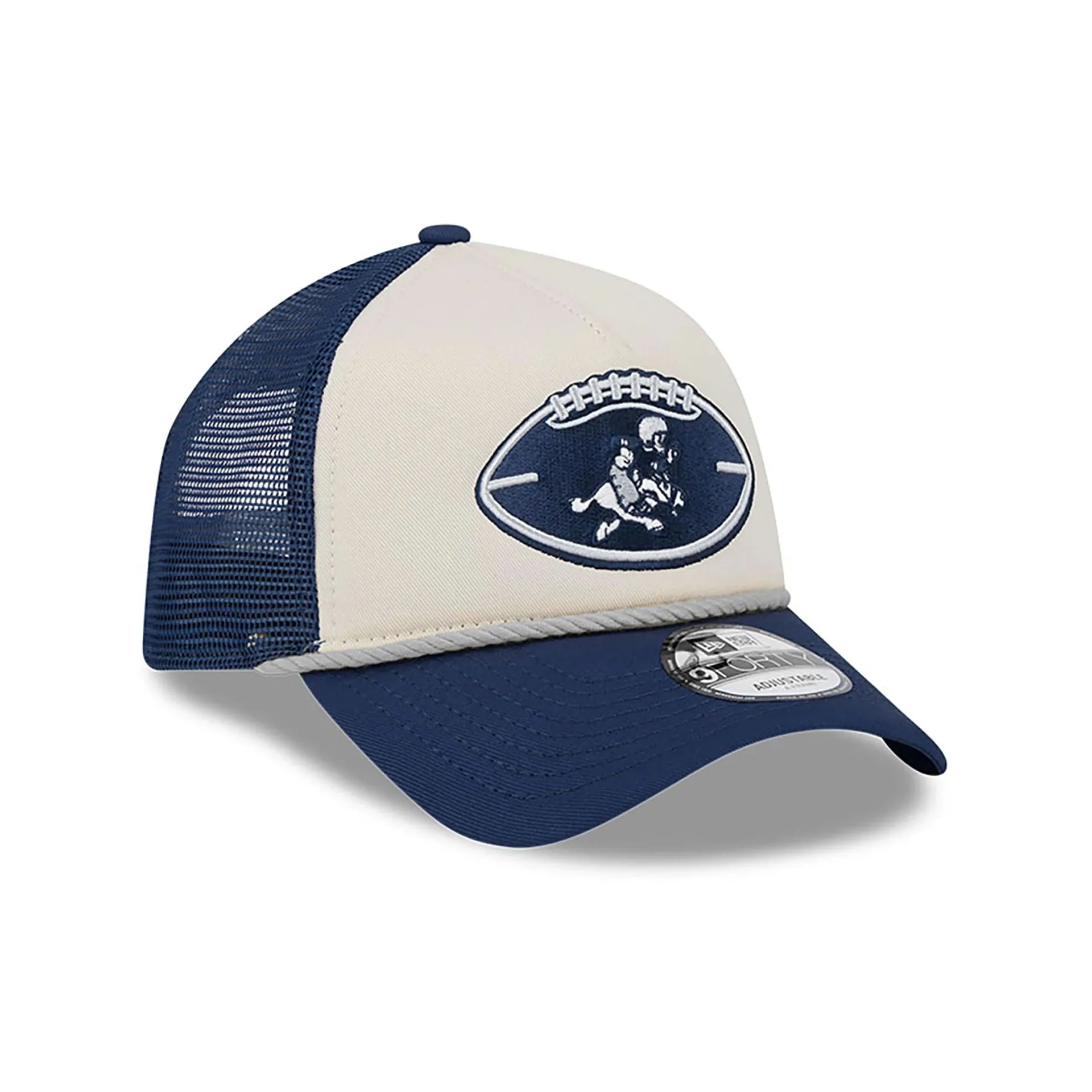 Dallas Cowboys NFL Sideline 2024 Historic Dark Blue 9FORTY A-Frame Adjustable Cap