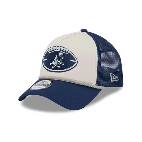 Dallas Cowboys NFL Sideline 2024 Historic Dark Blue 9FORTY A-Frame Adjustable Cap