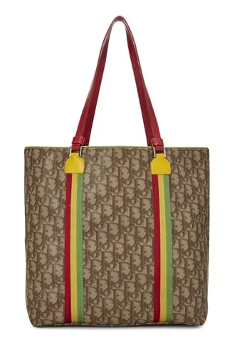 Dior,  Brown Rasta Trotter Tote Bag, Brown