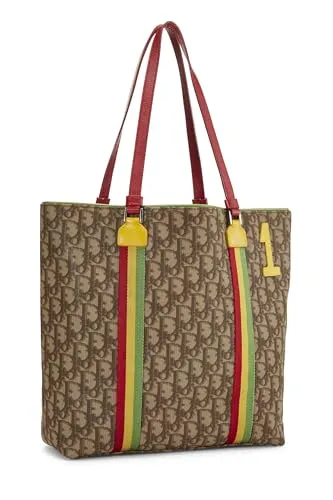 Dior,  Brown Rasta Trotter Tote Bag, Brown