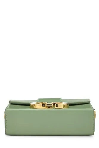 Dior,  Green Calfskin 30 Monaigne Box Bag, Green