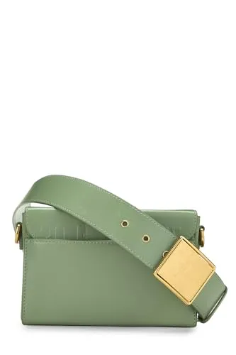 Dior,  Green Calfskin 30 Monaigne Box Bag, Green