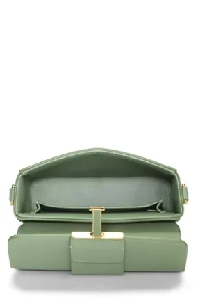 Dior,  Green Calfskin 30 Monaigne Box Bag, Green