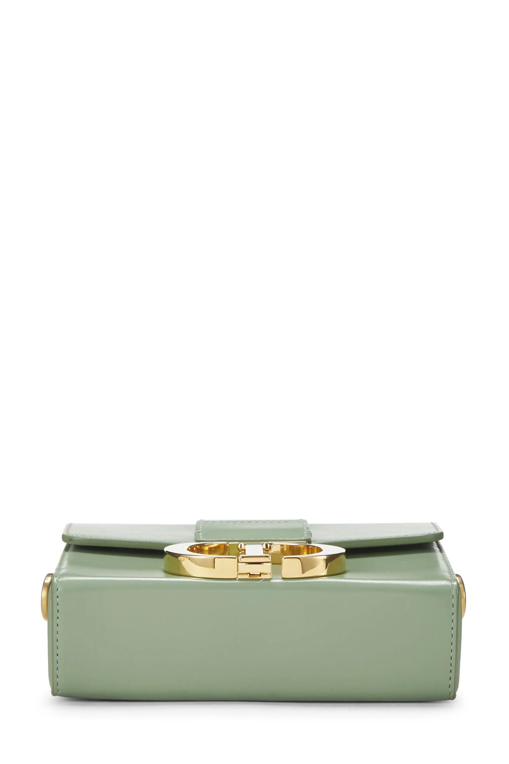 Dior,  Green Calfskin 30 Montaigne Box Bag, Green