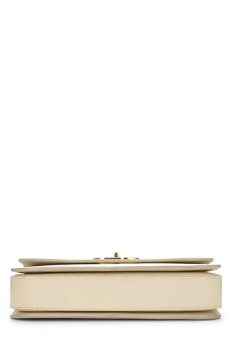 Dior,  White Calfskin 30 Montaigne Avenue Bag, White