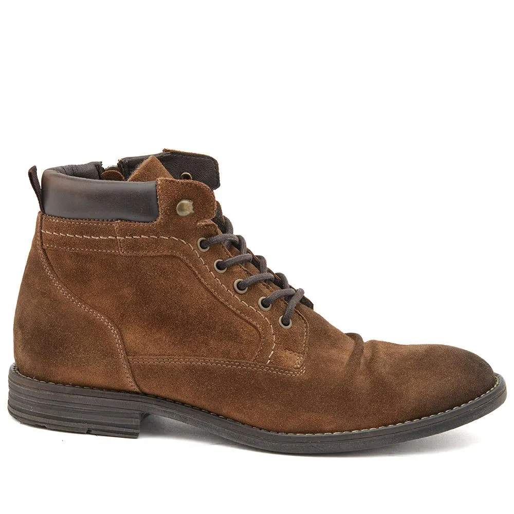 Docklands Leather Lace-Up Boots - DOCKLANDS / 321 008