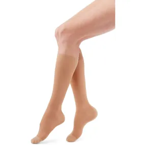 Duomed Transparent Women's Knee High 20-30 mmHg