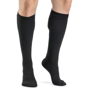 Dynaven Opaque Ribbed Men's Knee High 30-40 mmHg