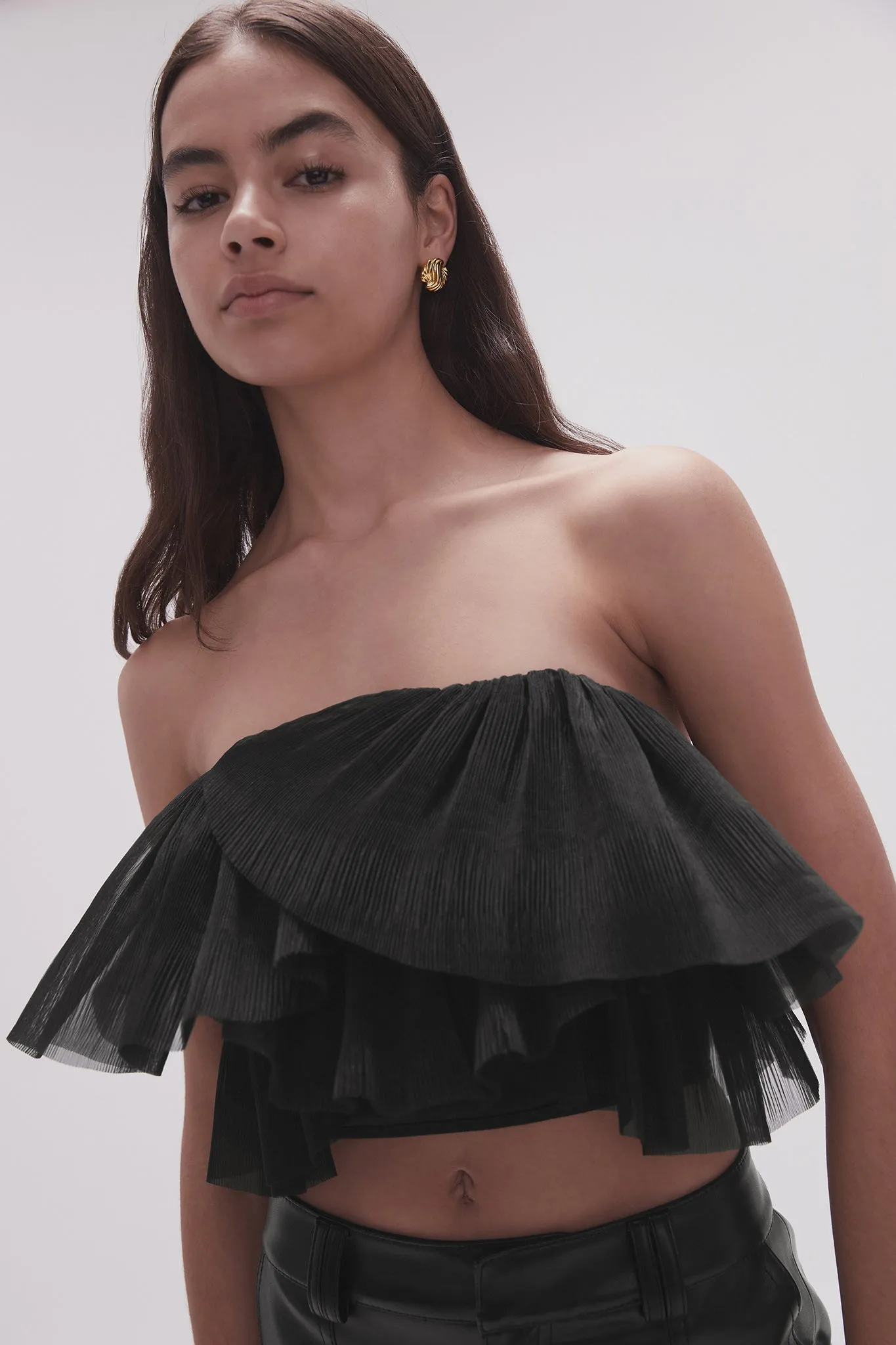 Elsie Pleated Bustier