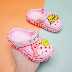 Fashion Dinosaurs Pink Clogs Slippers 4916