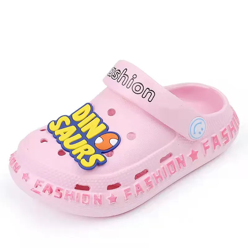 Fashion Dinosaurs Pink Clogs Slippers 4916