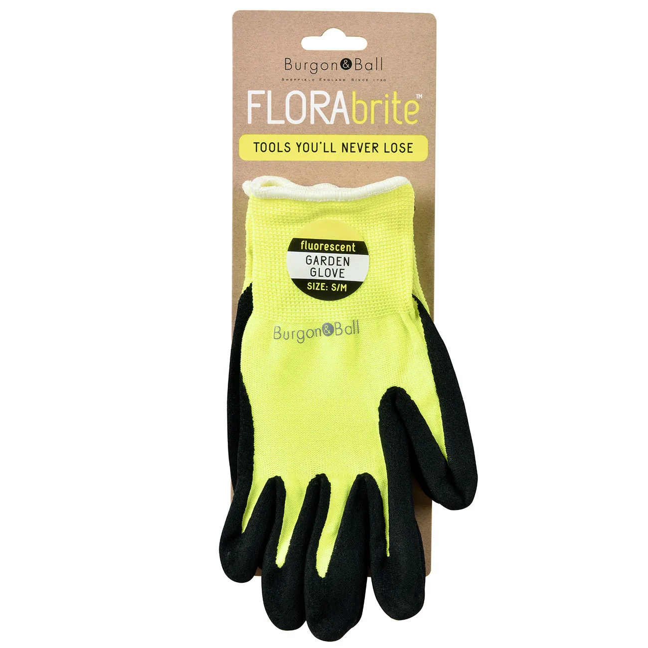 FloraBrite® Yellow Garden Gloves - S/M