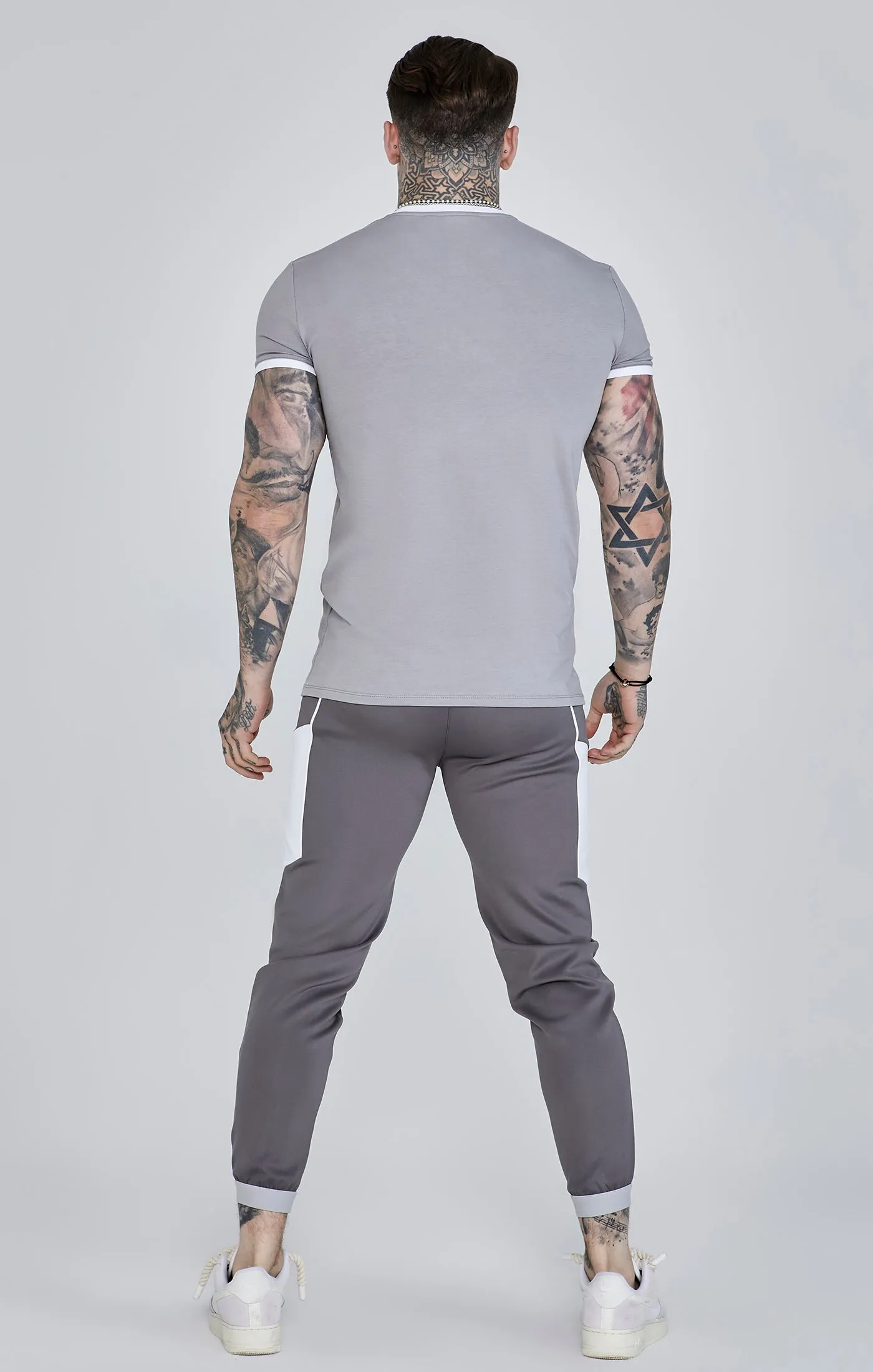 Grey Ringer T-Shirt