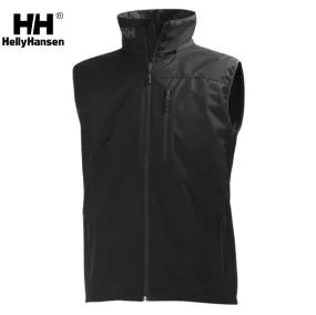 Helly Hansen Crew Black Zip Vest Black