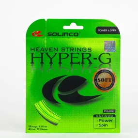 Hyper-G Soft 18G/1.15 String Lime