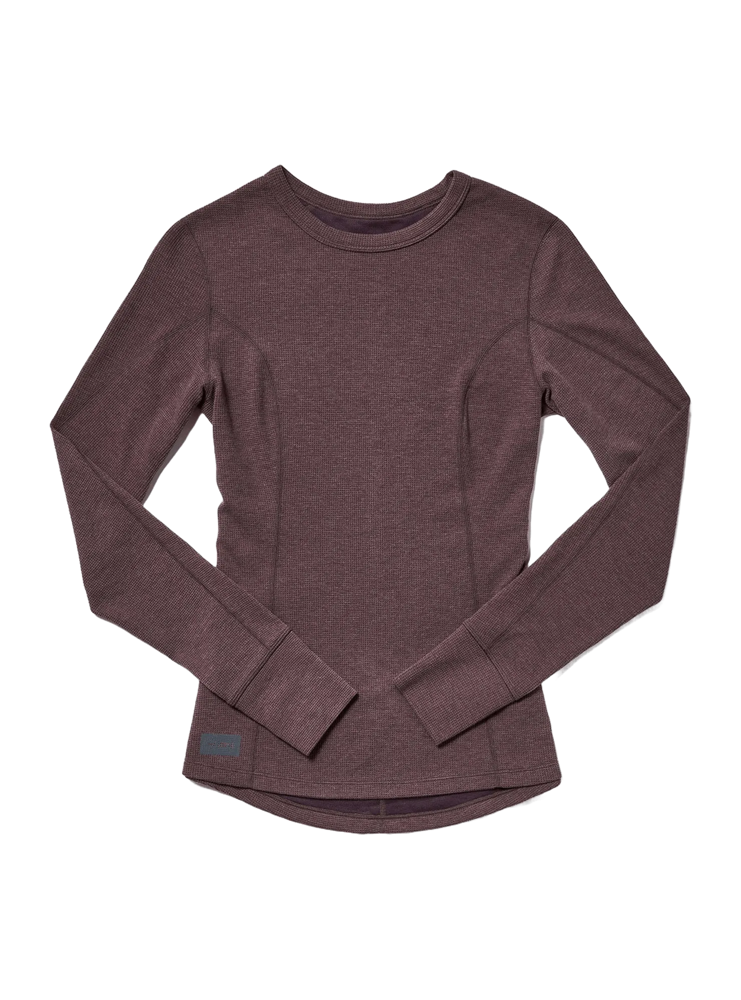 Janji Women's Waffleloft Long Sleeve in Loam AW24