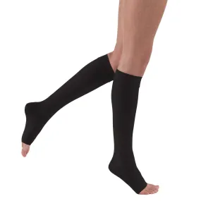 Jobst Relief Open Toe Knee Highs w/ Silicone Band - 30-40 mmHg