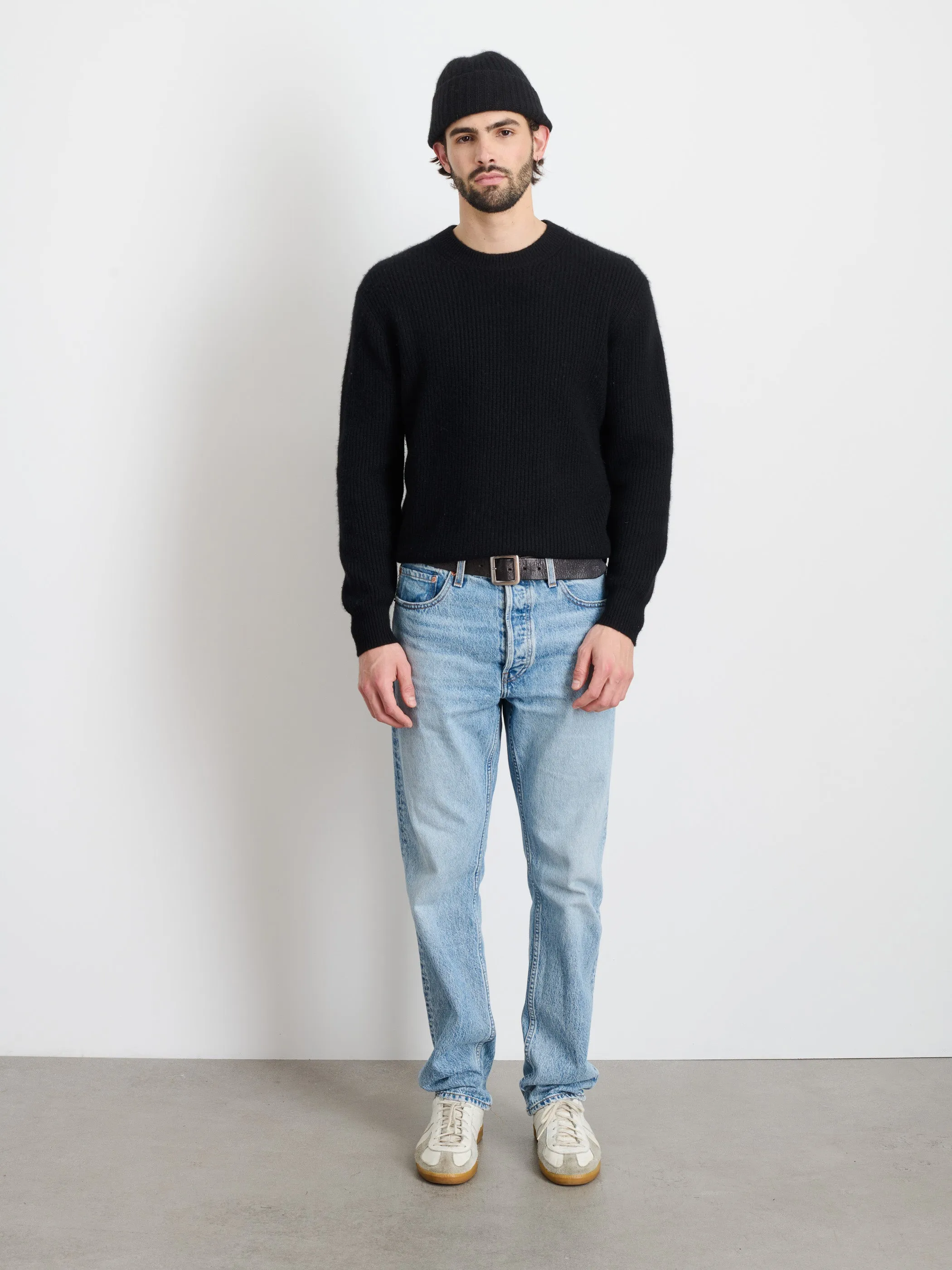 Jordan Sweater in Washed Cashmere